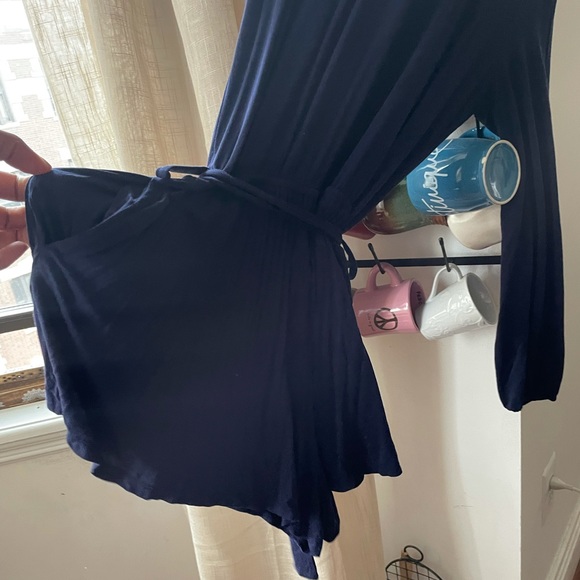 Revolve Lovers + Friends Monday to Friday Romper in Sapphire - Picture 6 of 7